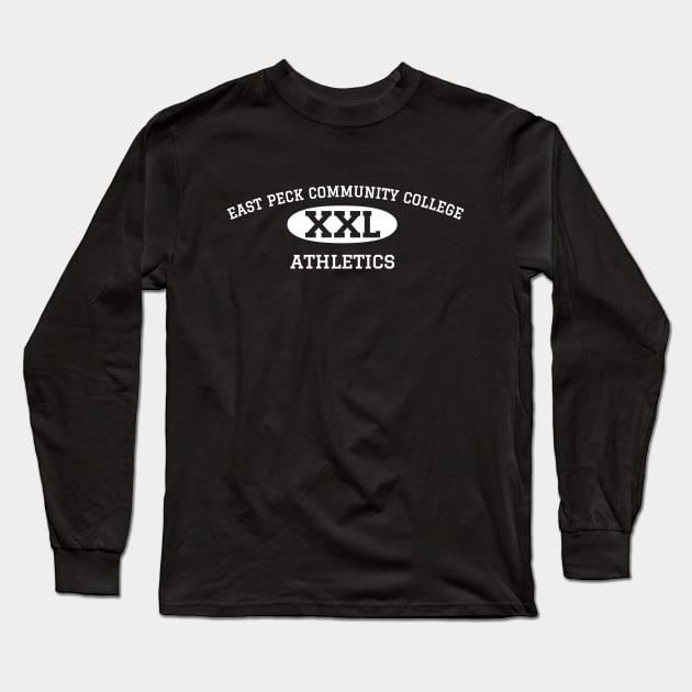 East Peck Community College (White) Long Sleeve T-Shirt by Roufxis